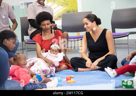 Meghan Markle, die Herzogin von Sussex, auf einem königlichen Besuch in Kapstadt, Südafrika im September 2019. Stockfoto