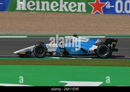 Holländischer Rennfahrer Richard Verschoor. Stockfoto