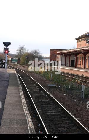 Wakefield KirkgateTrain Station, Monk Street, Wakefield, WF1 4EL Stockfoto