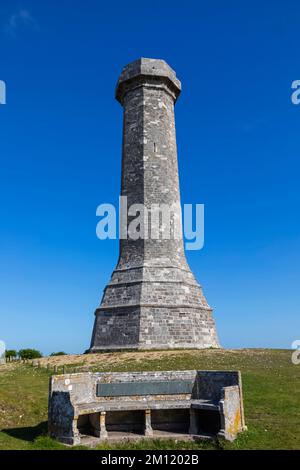 England, Dorset, Abbotsbury, Thomas Hardy Monument Stockfoto