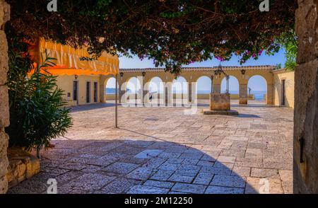 Fortaleza Santa Caterina, Praia da Rocha, Portimao, Algarve, Portugal, Europa Stockfoto