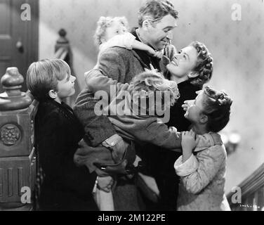 ES ist Ein WUNDERBARER 1946 RKO Radio Pictures Film mit Donna Reed und James Stewart Stockfoto