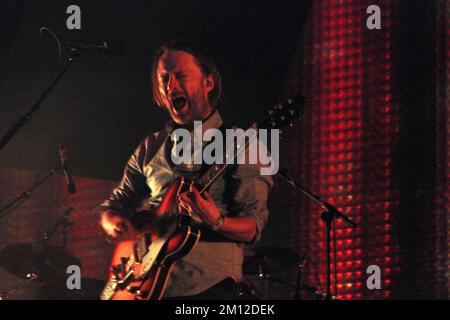 Coachella - Radiohead in Konzert Stockfoto