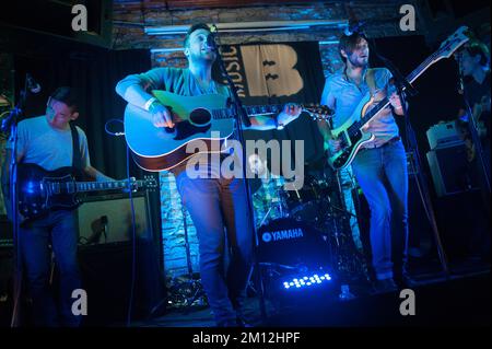 SXSW - Ivan und Alyosha in einem Konzert Stockfoto