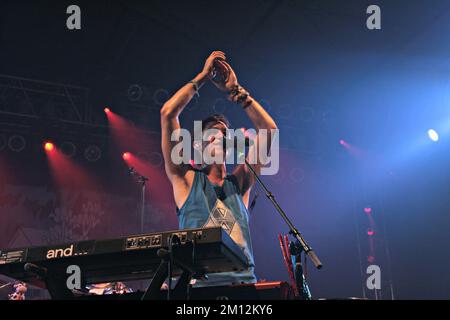 Das Bonnaroo Music and Arts Festival - Walk the Moon Stockfoto