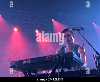 Das Bonnaroo Music and Arts Festival - Walk the Moon Stockfoto