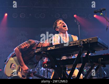 Das Bonnaroo Music and Arts Festival - Walk the Moon Stockfoto