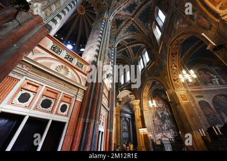 Padua, Italien - 05. Juli 2022: Innere der Basilika di Sant Antonio in Padua, Veneto, Italien. Stockfoto