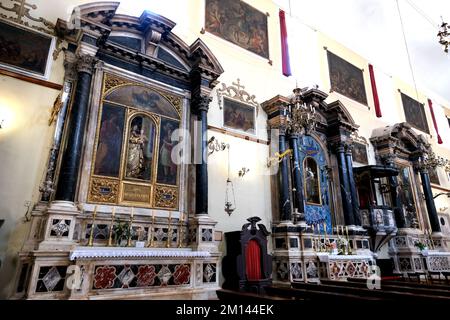 Heilige Erlöserkirche in Dubrovnik Kroatien Stockfoto