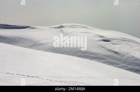 Atemberaubende Aussicht vom Valparola Pass zwischen Veneto und Trentino Alto Adige, den italienischen Dolomiten Stockfoto