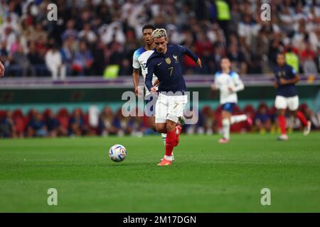 AL KHOR, KATAR - DEZEMBER 10: Antoine Griezmann von Frankreich Kredit: SPP Sport Press Photo. Alamy Live News Stockfoto