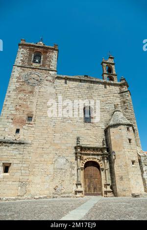 Blick vom CONVENTO DE SAN PABLO in Cáceres City Stockfoto