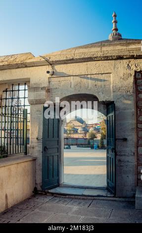 Beispiel osmanischen Tor Architektur von Felicity der Eingang Stockfoto