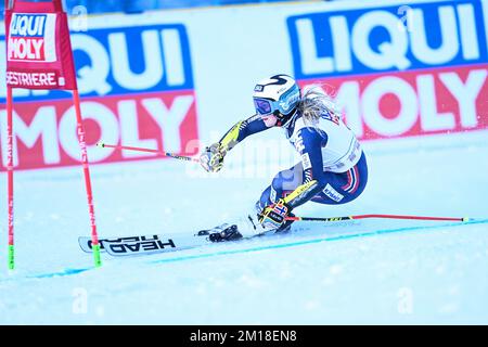 Sestriere, Italien. 10.. Dezember 2022. Mowinckel Ragnhild aus Norwegen während der FIS Ski World Cup am 10. Dezember 2022 in Sestriere, Italien. Foto Tiziano Ballabio Kredit: Unabhängige Fotoagentur/Alamy Live News Stockfoto