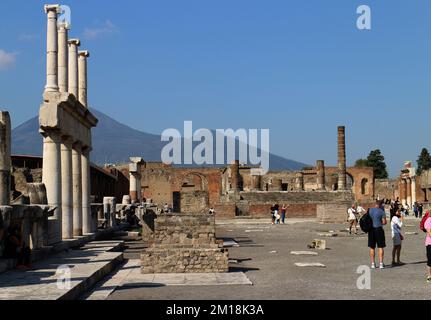 Pompeji Stockfoto