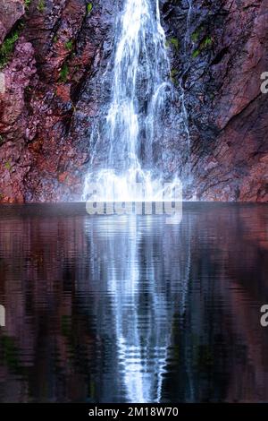 Wangi Falls im Litchfield-Nationalpark im Northern Territory, Australien Stockfoto