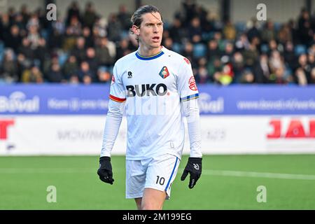 Niederlande. 11.. Dezember 2022. IJMUIDEN, NIEDERLANDE - DEZEMBER 11: Christos Giousis von Telstar während des niederländischen Keukenkampioendivisie-Spiels zwischen Telstar und dem FC Den Bosch im Telstar-Stadion am 11. Dezember 2022 in Ijmuiden, Niederlande (Foto von Kees Kuijt/Orange Pictures). Kredit: Orange Pics BV/Alamy Live News Stockfoto