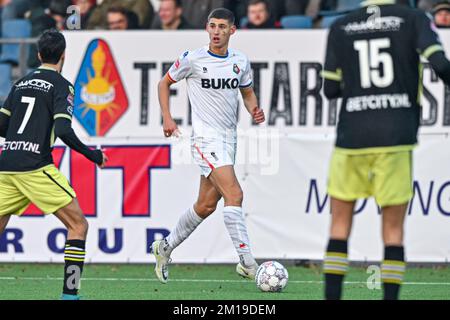 Niederlande. 11.. Dezember 2022. IJMUIDEN, NIEDERLANDE - DEZEMBER 11: Jonathan Mulder von Telstar während des niederländischen Keukenkampioendivisie-Spiels zwischen Telstar und dem FC Den Bosch im Telstar-Stadion am 11. Dezember 2022 in Ijmuiden, Niederlande (Foto von Kees Kuijt/Orange Pictures). Credit: Orange Pics BV/Alamy Live News Stockfoto