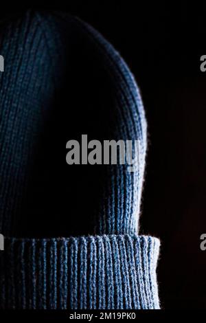 Aus nächster Nähe hat dunkle Strukturen Stockfoto