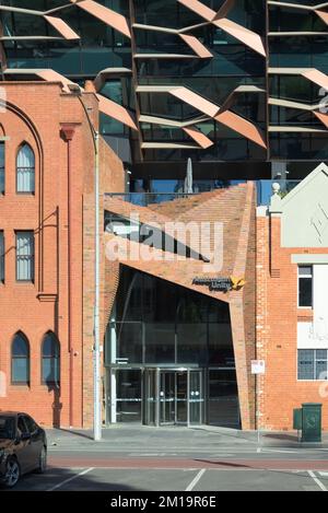 Melbourne, Victoria, Australien - 271 Spring Street Building von John Wardle Architects Stockfoto