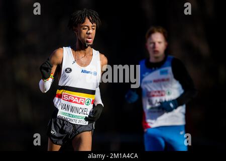 Der belgische Vince Van Winckel wurde am Sonntag, den 11. Dezember 2022