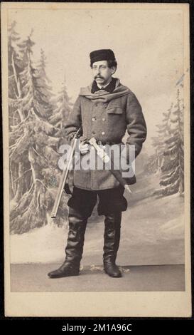 Unidentifizierter Mann, Alexandre Benois Collection Stockfoto