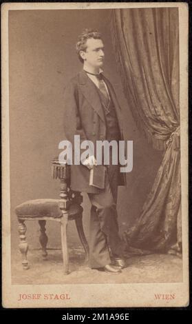 Unidentifizierter Mann, Alexandre Benois Collection Stockfoto