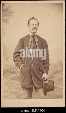 Unidentifizierter Mann, Alexandre Benois Collection Stockfoto