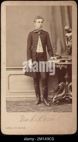 Unidentifizierter Mann, Alexandre Benois Collection Stockfoto