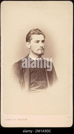 Unidentifizierter Mann, Alexandre Benois Collection Stockfoto