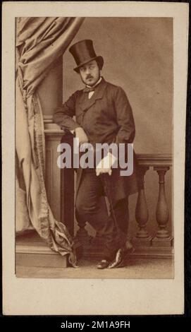Unidentifizierter Mann, Alexandre Benois Collection Stockfoto