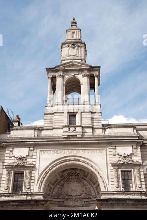 Third Church of Christ Scientist, Mayfair, Westminster, London, Großbritannien Stockfoto