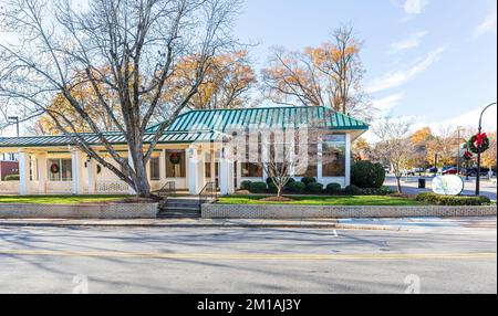 1 DEZ. 2022-WAKE FOREST, NC, USA: Wake Forest Federal Bank. Stockfoto