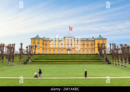 ; 11. Dezember 2022 - Ein Blick auf den Palast von Frederiksberg, Kopenhagen, Dänemark Stockfoto