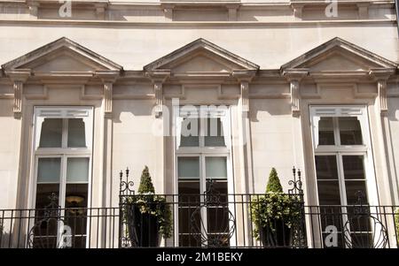 Fine Architecture, Mayfair, Westminster, London, Großbritannien Stockfoto