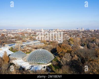 Climatron am Missouri Botanical Garden Stockfoto