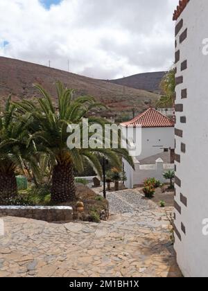 Kathedrale Santa María in Betancuria Fuerteventura, Kanarische Inseln, Spanien Stockfoto