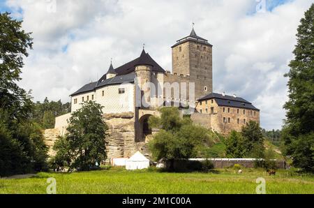 Hrad Kost, Schloss Kost, Böhmisches Paradies, Tschechien, Europa Stockfoto