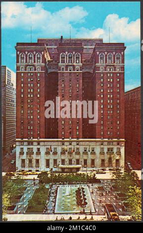 William Penn Hotel, Melton Square, Pittsburgh, Pa 15230 , Hotels, Tichnor Brothers Collection, Postkarten der Vereinigten Staaten Stockfoto