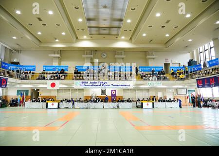 Tokio, Japan. 11.. Dezember 2022. Allgemeine Ansicht, 11. Dezember 2022 - Judo : Kodokan während des IBSA Judo Tokyo International Open Tournament in Tokio, Japan. Kredit: SportsPressJP/AFLO/Alamy Live News Stockfoto