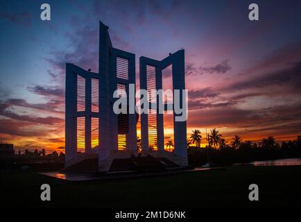 Gedenkstätte für den Befreiungskrieg in Gallamari in Khulna. Stockfoto