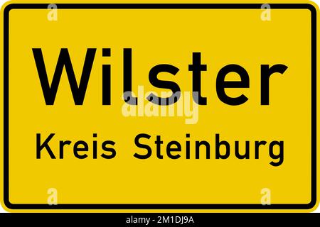 Dieses Zeichen zeigt das Ende einer Lanelanes an. Der gesamte Verkehr in dieser Lanediese Fahrspuren müssen in die angrenzende Lane übergehen. Wegweiser, Straßenschilder Ger Stock Vektor