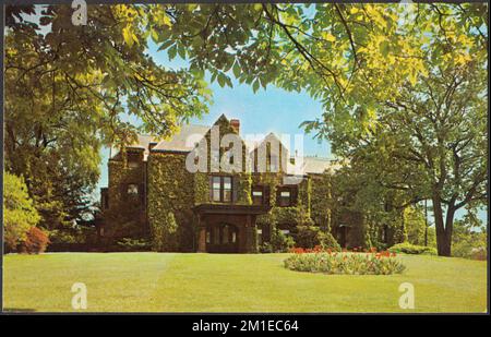 Heimat von Mary Baker Eddy, Chestnut Hill, Massachusetts , Houses, Eddy, Mary Baker, 1821-1910, Tichnor Brothers Collection, Postkarten der Vereinigten Staaten Stockfoto