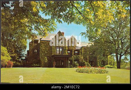 Heimat von Mary Baker Eddy, Chestnut Hill, Massachusetts , Houses, Eddy, Mary Baker, 1821-1910, Tichnor Brothers Collection, Postkarten der Vereinigten Staaten Stockfoto