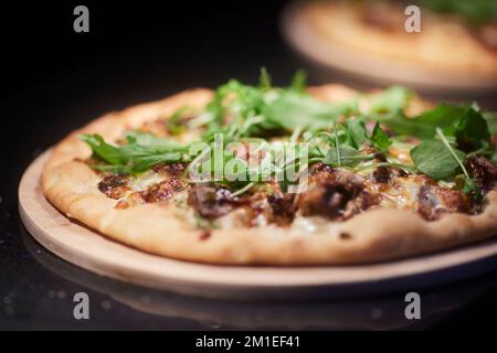 Bar, Restaurant, Pizza Stockfoto