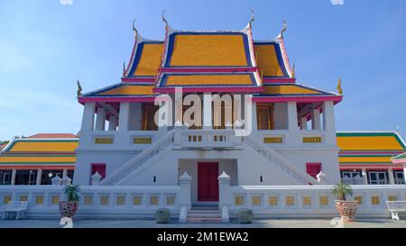Wat Kalayanamit Woramahawihan ist ein buddhistischer Tempel in Bangkok, Thailand Stockfoto