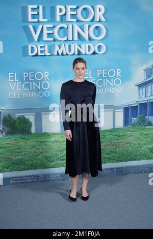 Madrid, Spanien. 12.. Dezember 2022. Schauspieler Tom Hanks beim Fotofilm „El peor vecino del mundo“ in Madrid am Montag, den 12. Dezember 2022. Kredit: CORDON PRESS/Alamy Live News Stockfoto