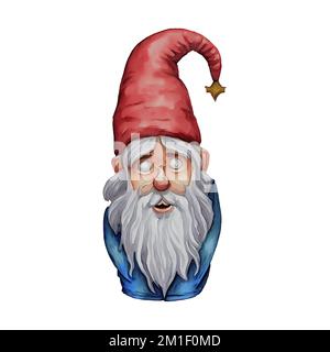 „Blind Gnome/Zwarf Fantasy Creature Digital Art“ Von Winters860 Isolated, Background Stockfoto