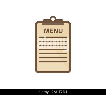 Café-Menü, Restaurant-Logo. Menüvorlage für Café, Café, Restaurant, Bar. Vektordesign und Illustration für Speisen und Getränke. Stock Vektor