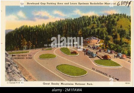 Newfound Gap Parkbereich und Laura Spelman Rockefeller Memorial, Great ...
